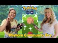 SHINY HUNT WITH ZOËTWODOTS - Rhyhorn Community Day in Newcastle