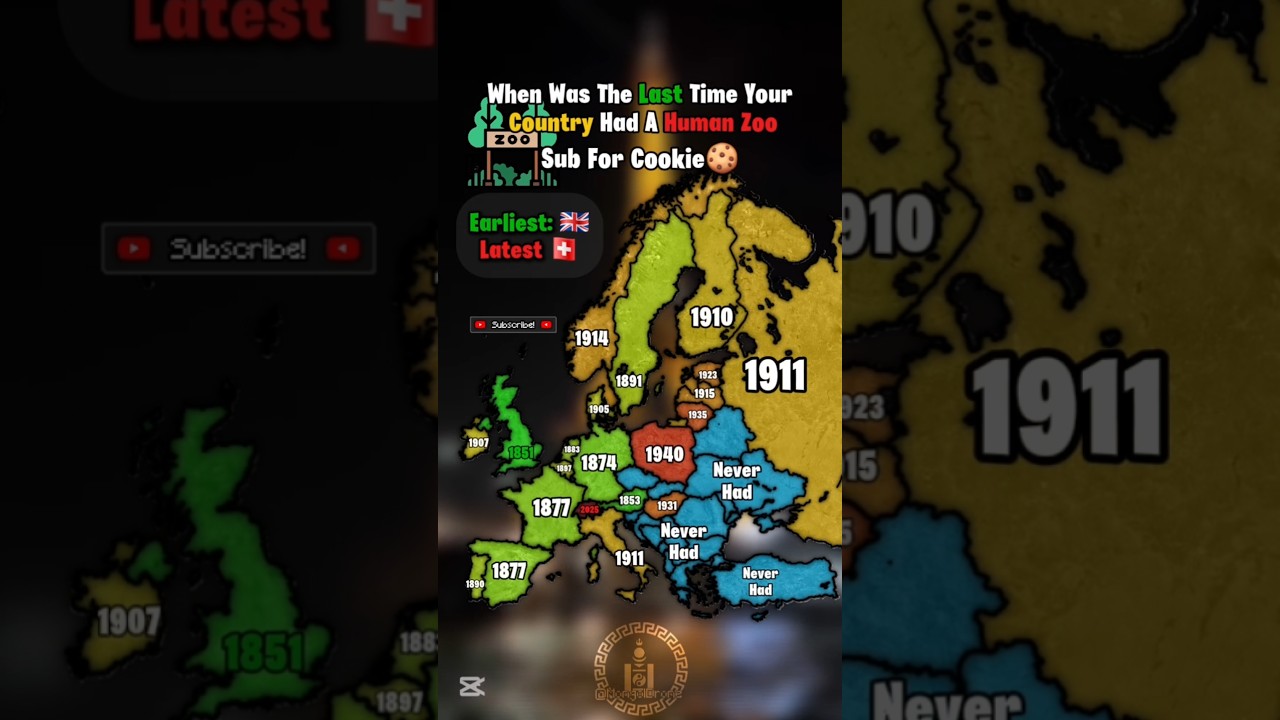 When Was The Last Time Your Country Had A Human Zoo 