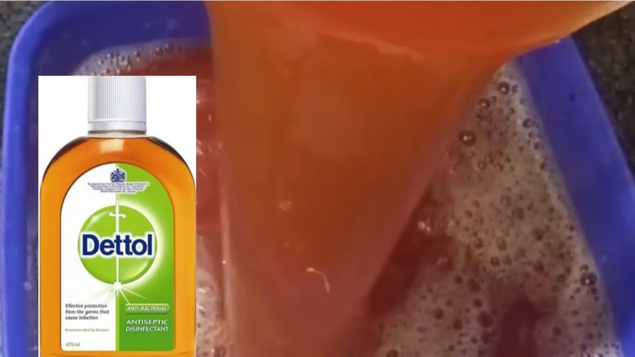 ازاى تعملى اسهل واقوى طريقة لعمل الديتول بمكونات من بيتك لتطهير وتعقيم البيت كله والحمام