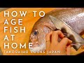 [ASMR] How to AGE Fish at Home | SUSHI | SASHIMI | Takoshiho Cooks Japan