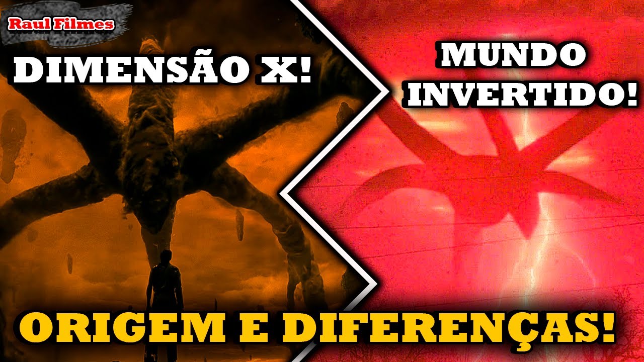 REVELADO! QUAL A DIFERENÇA DO MUNDO INVERTIDO E O MUNDO DO VECNA? PELOS IRMÃOS DUFFER!