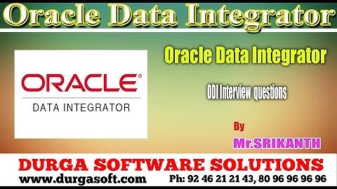 Oracle Data Integrator(ODI)|| ODI Interview questions