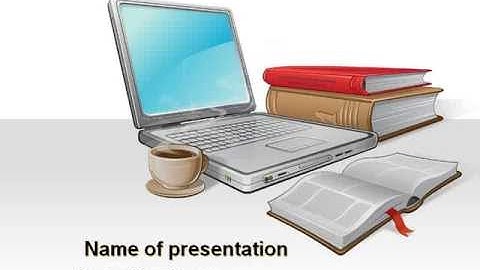 E-Learning PowerPoint Template by PoweredTemplate.com