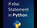 Python Tutorial #4 If, Elif, Else