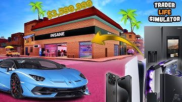 I BOUGHT ALL ELECTRONIC ITEMS IN MY SHOP 🤑(EXPENSIVE)  | Trader Life Simulator | Part - 11