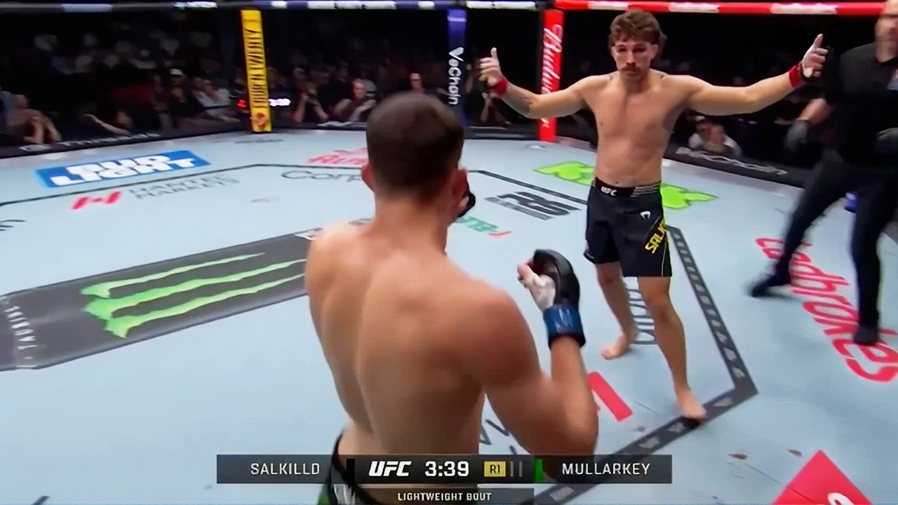 Основные моменты боя Куиллан Салкилд против Джейми Мулларки на UFC 325