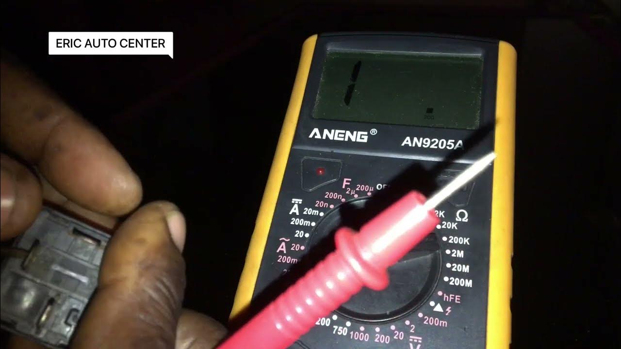 How To Test A 4 Pin Relays With A Multimeter Easy Does YouTube