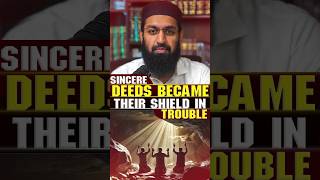 Sincere deeds became their shield in trouble #shorts #quran #sahihbukhari #hadees #sincere #deeds
