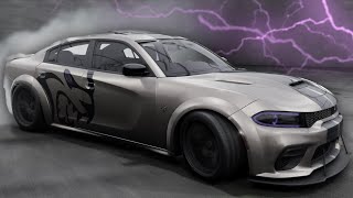 BeamNG| Crazy Dodge Charger SRT Hellcat Redeye Widebody Jailbreak Burnout!