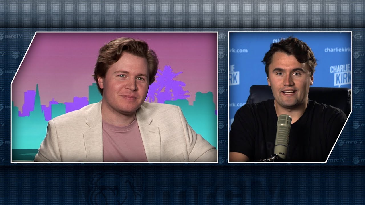 TechShark: Charlie Kirk's Game Plan For Battling Big Tech - YouTube