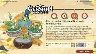 🔥Genshin Impact - Blumenhöfe Teil 3: Blätter in der Stille und Blumen im Himmelswind🔥 screenshot 2