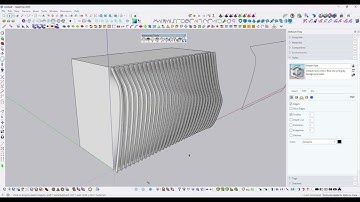 create complex FACADE IN SKETCHUP / sketchup tutorial ADVANCE
