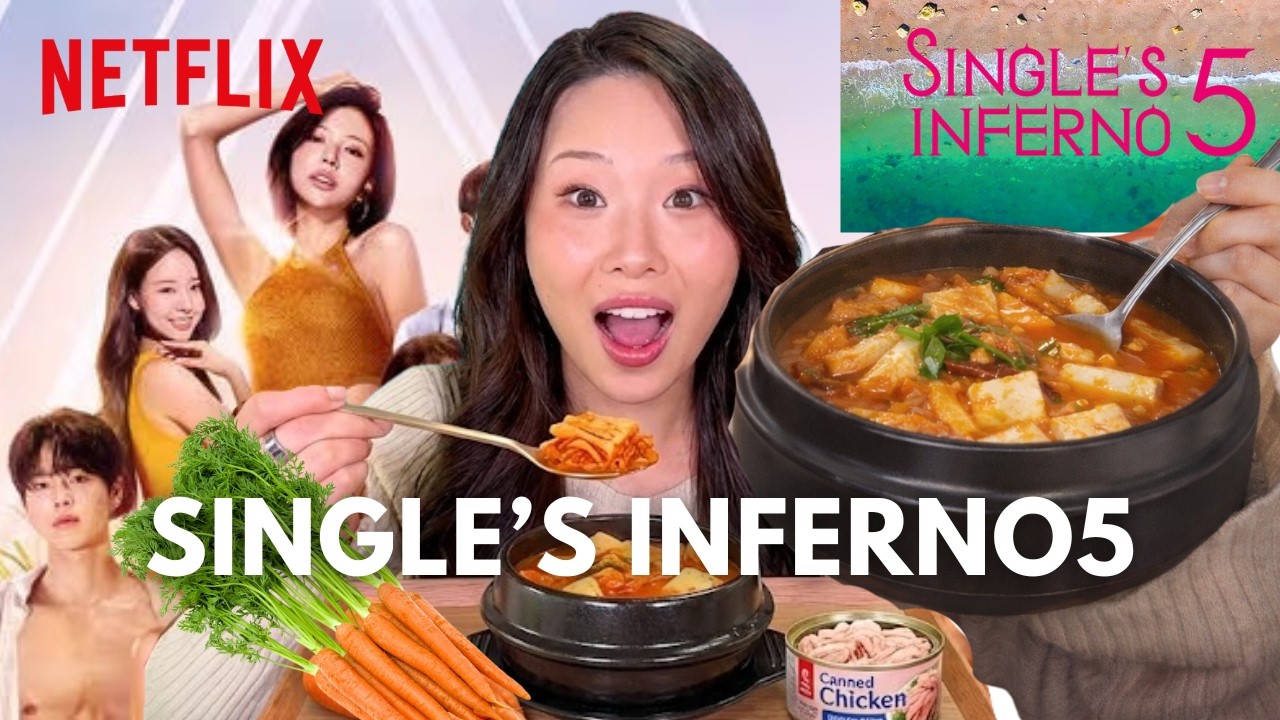 Trying Food from Single's Inferno 5 & Cast Review