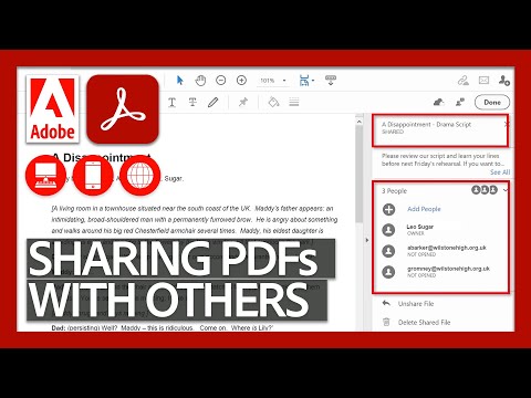 Sharing PDFs with Others (Mobile & Desktop) | Acrobat DC for Educators