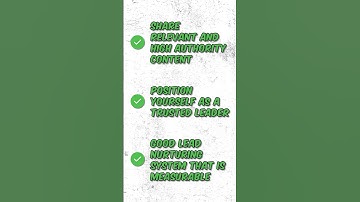 Lead Nurturing Goals #shorts