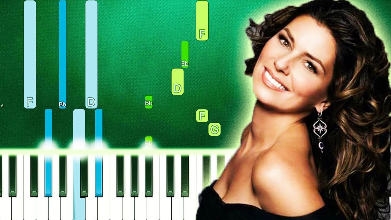 Shania Twain - You're Still the One (Piano Tutorial Easy) By MUSICHELP