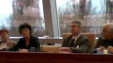 Marie Breen speaking at CoE