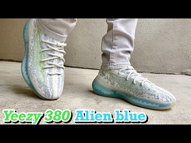 Yeezy 380 Alien Blue On Feet Review Youtube