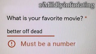 r/Mildlyinfuriating | Must be a number