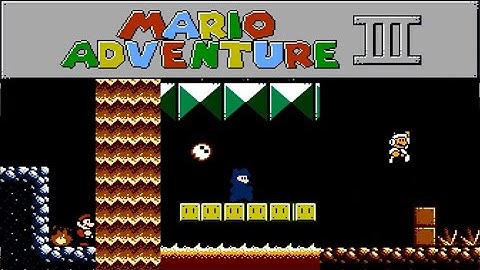 Mario Adventure 3 (Super Mario Bros. 3 Hack) World 3, Part 1 - NES/Famicom MiSTer FPGA Capture