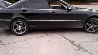 Drift mercedes S clas veliki preslav, black devil