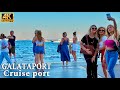 Exploring Galataport Istanbul Turkey - Cruise Port Walking Tour 4K