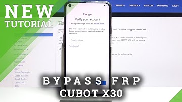 How to Bypass Google Verification in CUBOT X30 – Skip Factory Reset Protection