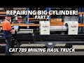 Repairing a BIG Mining Truck Cylinder Barrel | Part 2 | Honing &amp; Machining