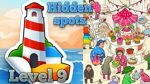 hidden spots level 9 gameplay walkthrough solution