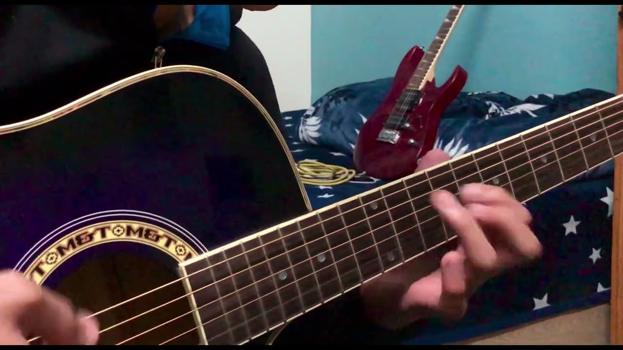 Playing God - Polyphia Intro on Acoustic Guitar