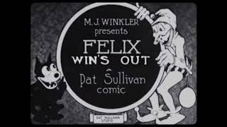 Кот Феликс - Felix Wins Out - (1923 )- Felix the cat )!)!)!