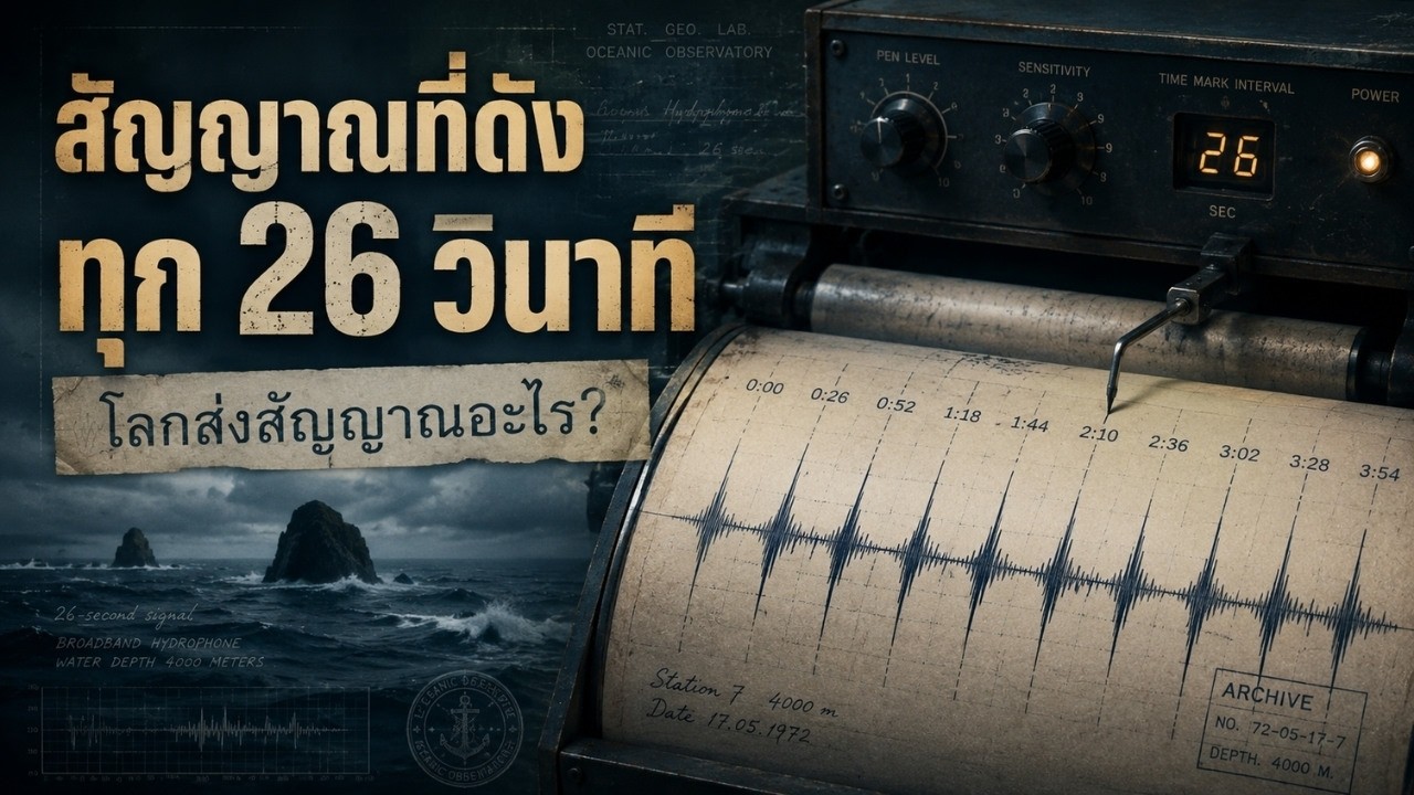 ปรากฏการณ์ลึกลับจังหวะชีพจรโลก ปริศนาใต้ทะเลลึก