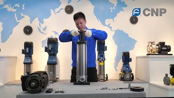 CTV - Cách tháo lắp, sửa chữa máy bơm trục đứng CNP ( How to remove and repair vertical pumps CNP )