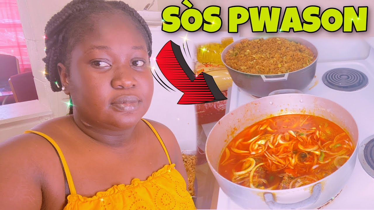 Koman Pou Fè Yon Bon Sòs Pwason (Haitian Food)