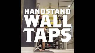 Handstand Wall Taps