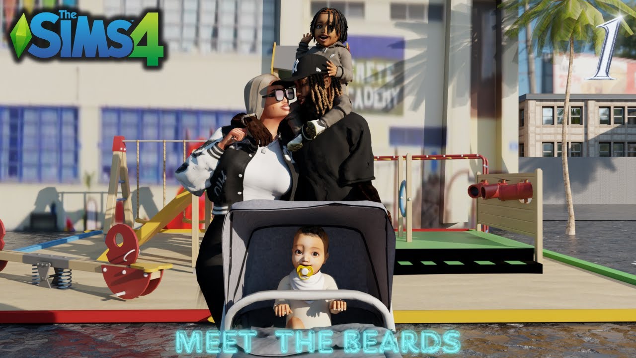 ✨BRAND NEW SIMS 4 LP✨ | MEET THE BEARDS| FAMILY DAY | S4E1 