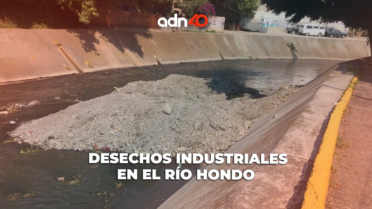 Descargas industriales en el Río Hondo, Naucalpan YouTube