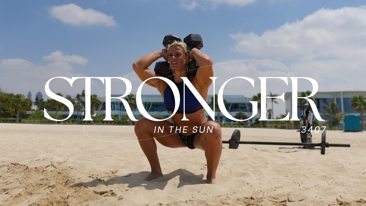 "ONLY IN DUBAI - THE SPICIEST BEACH WORKOUT YOU'LL EVER SEE"