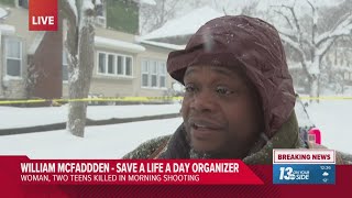 'Not again' | Grand Rapids youth organizer calls community to come together after triple killing