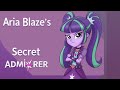 Secret Admirer ~ Who's in Love with Aria Blaze of the Dazzlings? Equestria Girls Fan Video AI Gen