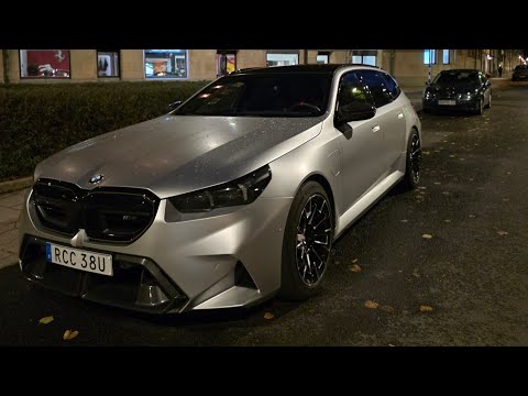 Frozen Silver BMW M5 Touring looks great 💯