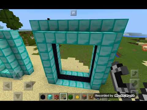 Портал в алмазный мир. Алмазный портал в майнкрафт. Портал в алмазный мир в майнкрафте. Как сделать алмазный мир в майнкрафте. Тотем призыва херобрина в майнкрафт 1.