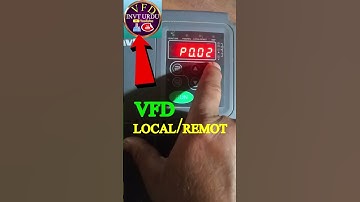 vfd inverter Local/Remot Falte Solves