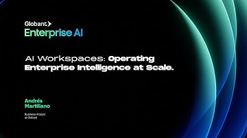 AI-werkruimtes: Enterprise Intelligence op grote schaal toepassen | Andrés Martiliano