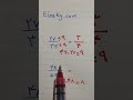 راز ساده کردن کسر ها که فقط نابغه ها می دونن Maths Matheducation ریاضی Mathematics Mathstricks راز ساده کردن کسر ها که فقط نابغه ها می دونن Maths Matheducation ریاضی Mathematics Mathstricks