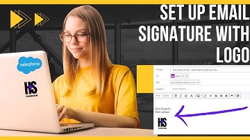 How to set up email signature with logo dynamically in Salesforce
