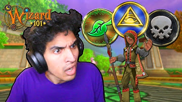 Wizard101 Fire PvP: WEIRDEST SPIRIT Damage Strategy EVER!