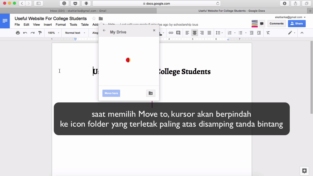Google Docs part 2 - YouTube