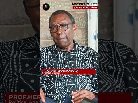 Kenya Is Soon Going To Be Divided Prof Herman Manyora