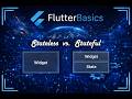 1.0 Intro to flutter (stateful vs stateless)